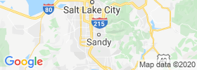 Sandy City map